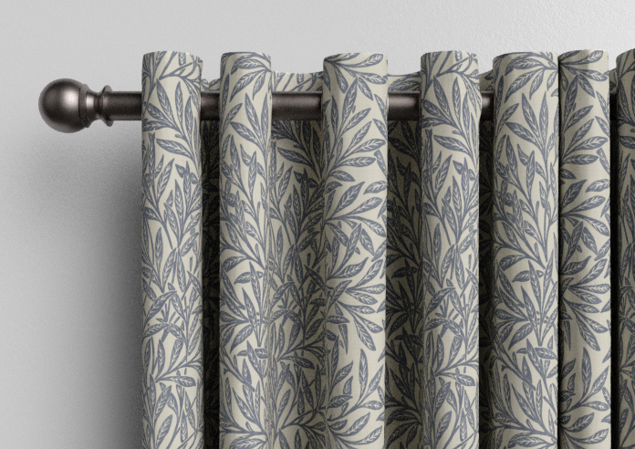 William Morris At Home Willow, Indigo - Made to Measure Curtains - Image 12